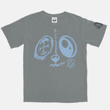 Jordan 3 UNC BMF Bunny Face Vintage Wash Heavyweight T-Shirt