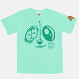 Jordan 6 Green Gatorade BMF Bunny Face Vintage Wash Heavyweight T-Shirt