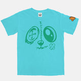 Jordan 6 Green Gatorade BMF Bunny Face Vintage Wash Heavyweight T-Shirt