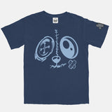 Jordan 3 UNC BMF Bunny Face Vintage Wash Heavyweight T-Shirt
