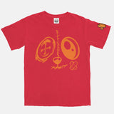 Jordan 13 Starfish Orange BMF Bunny Face Vintage Wash Heavyweight T-Shirt