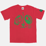 Jordan 13 Lucky Green BMF Bunny Face Vintage Wash Heavyweight T-Shirt