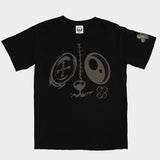 Jordan 1 Dark Mocha BMF Bunny Face Vintage Wash Heavyweight T-Shirt