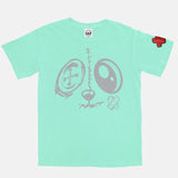 Jordan 1 Light Smoke Grey BMF Bunny Face Vintage Wash Heavyweight T-Shirt