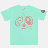 Jordan 1 Rust Pink BMF Bunny Face Vintage Wash Heavyweight T-Shirt