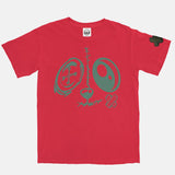Jordan 1 Clay Green BMF Bunny Face Vintage Wash Heavyweight T-Shirt