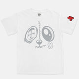 Jordan 1 Light Smoke Grey BMF Bunny Face Vintage Wash Heavyweight T-Shirt