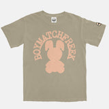 Jordan 1 Crimson Tint BMF Bunny Arc Pigment Dyed Vintage Wash Heavyweight T-Shirt