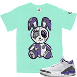 Jordan 3 Dark Iris BMF Bunny Vintage Wash Heavyweight T-Shirt