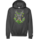 Chlorophyll Christmas BMF Deer Youth Pullover Hoodie