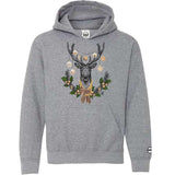 Shimmer Christmas BMF Deer Youth Pullover Hoodie