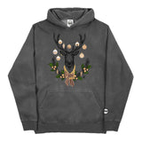 Youth Christmas Shimmer BMF Deer Pigment Dyed Hoodie