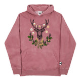 Youth Christmas Shimmer BMF Deer Pigment Dyed Hoodie