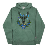 Youth Christmas University Blue BMF Deer Pigment Dyed Hoodie