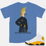 Jordan 13 Del Sol Victorian Bird Vintage Wash T-Shirt
