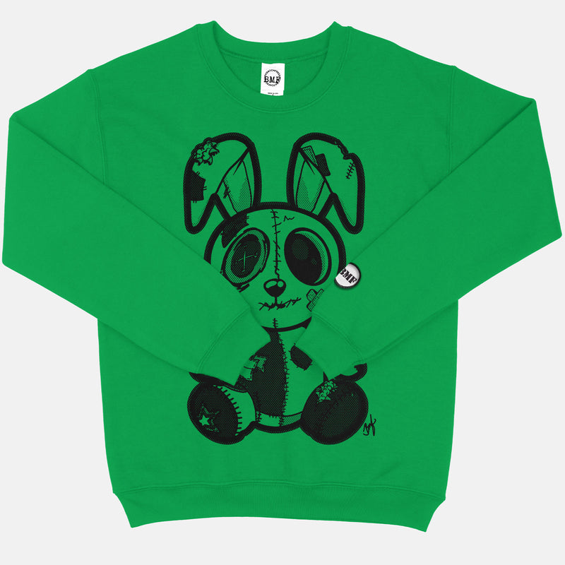 Dotted BMF Bunny Crew Neck