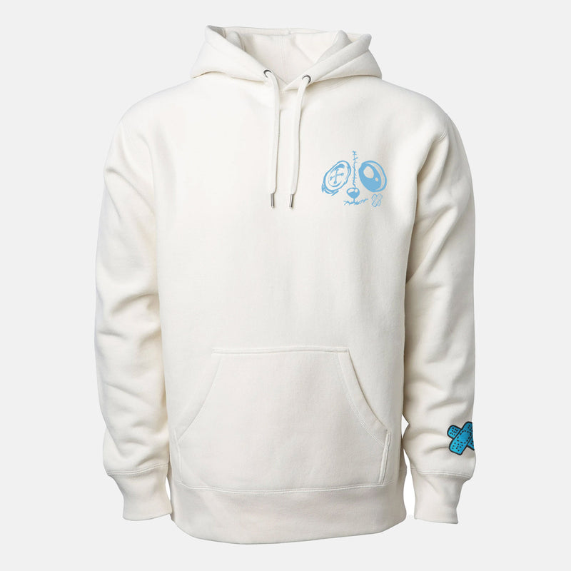 Jordan 1 University Blue Bunny Face Premium 450 gm. Hoodie