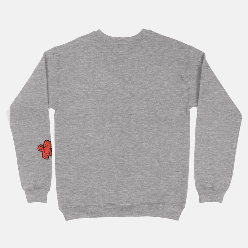 University Red BMF Bunny Face Crew Neck