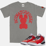 Jordan 3 SE Unit BMF Bunny Arc Pigment Dyed Vintage Wash Heavyweight T-Shirt