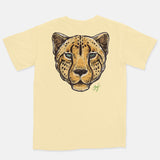 SB Dunk Green Lobster Embroidered BMF Leopard Head Pigment Dyed Vintage Wash Heavyweight T-Shirt