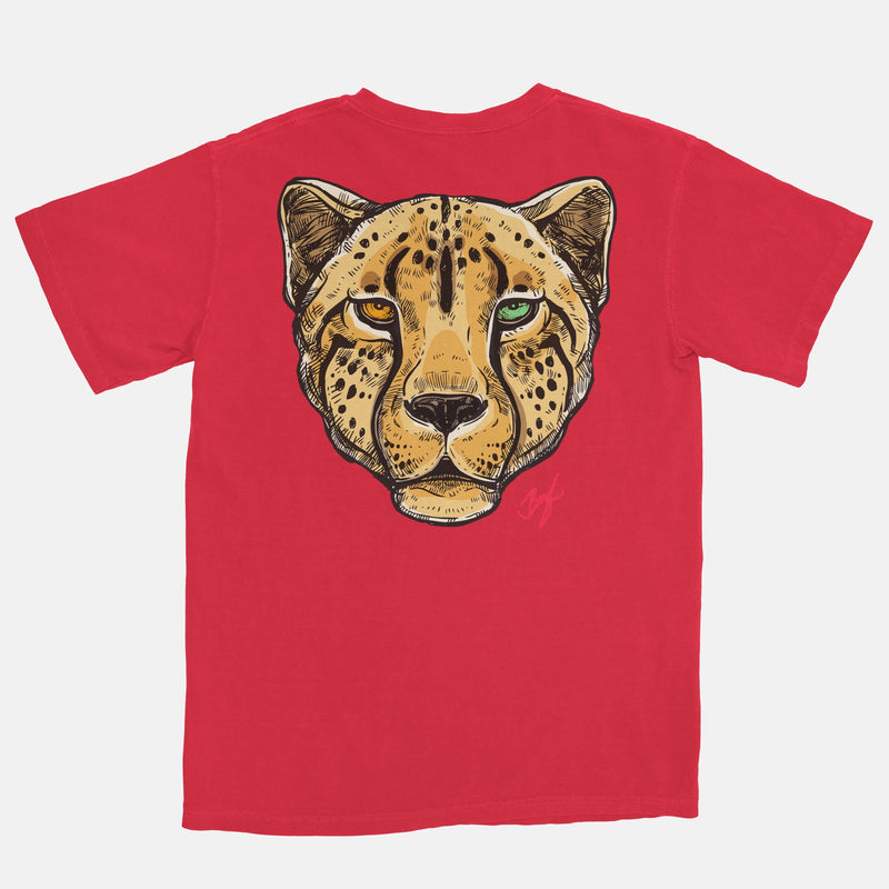 Jordan 6 Hare BMF Leopard Head Vintage Wash Heavyweight T-Shirt