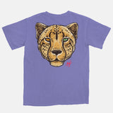 Jordan 6 Hare BMF Leopard Head Pigment Dyed Vintage Wash Heavyweight T-Shirt