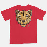 Jordan 1 Dark Mocha Embroidered BMF Leopard Head Vintage Wash Heavyweight T-Shirt