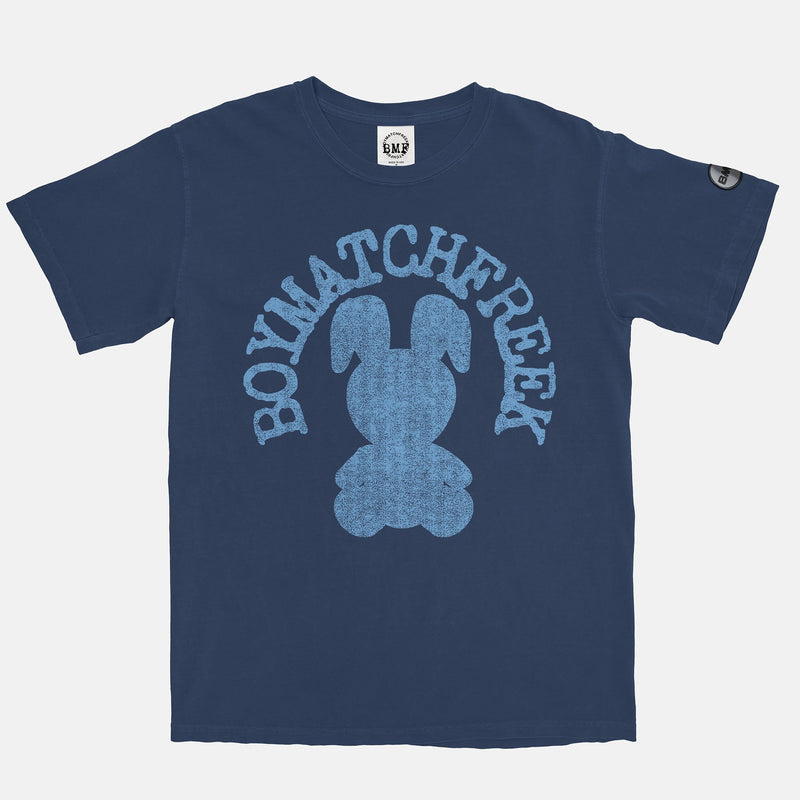 Jordan 1 Hyper Royal BMF Bunny Arc Vintage Wash Heavyweight T-Shirt