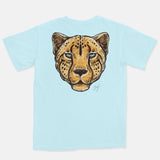 Jordan 1 Igloo Embroidered BMF Leopard Head Vintage Wash Heavyweight T-Shirt