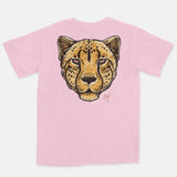 Jordan 1 Rust Pink Embroidered BMF Leopard Head Vintage Wash Heavyweight T-Shirt