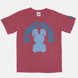Jordan 1 University Blue BMF Bunny Arc Pigment Dyed Vintage Wash Heavyweight T-Shirt