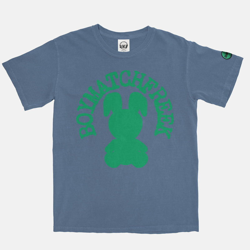 Jordan 13 Lucky Green BMF Bunny Arc Pigment Dyed Vintage Wash Heavyweight T-Shirt