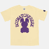 Jordan 13 Purple BMF Bunny Arc Pigment Dyed Vintage Wash Heavyweight T-Shirt