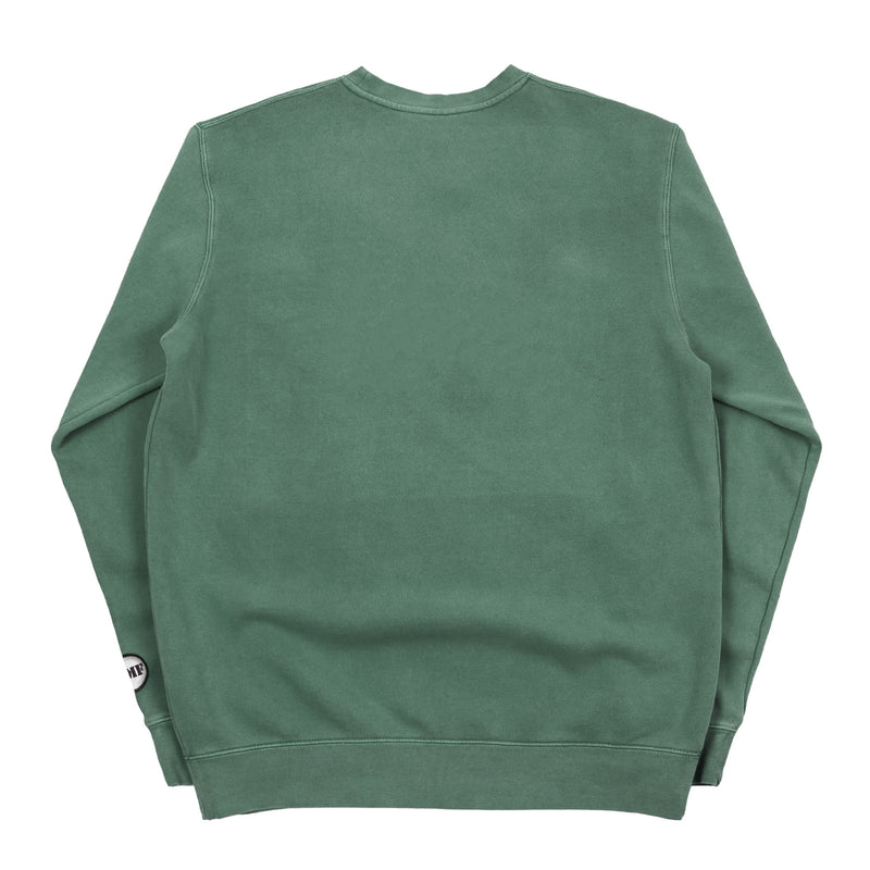 Jordan 1 Lucky Green Valentine Pigment Dyed Crew Neck