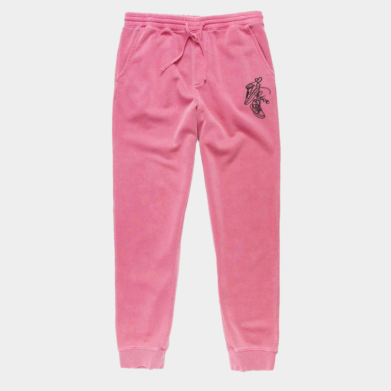 Jordan 1 Valentine Embroidered BMF Pigment Dyed Joggers