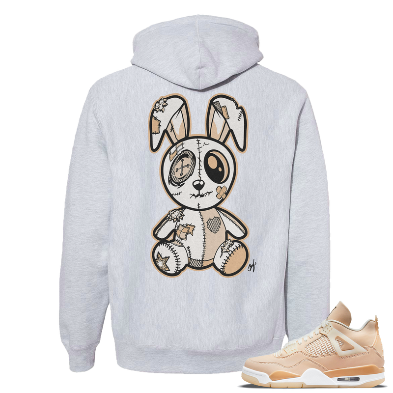 Jordan 4 Shimmer BMF Bunny Premium 450 gm. Hoodie