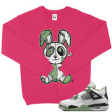 Jordan 4 Seafoam Oil Green BMF Bunny Unisex Crewneck