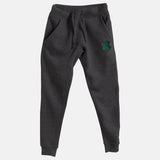 Pine Green Embroidered BMF Bunny Face Premium Heather Jogger