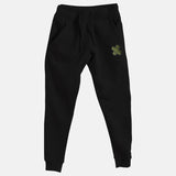 Grass Embroidered BMF Bunny Face Premium Jogger