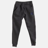 Midnight Navy Embroidered BMF Bunny Face Premium Heather Jogger