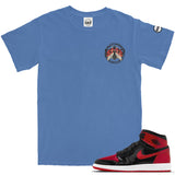 Jordan 1 Patent Bred Ladybug BMF Vintage Wash T-Shirt