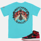 Jordan 1 Patent Bred Ladybug BMF Vintage Wash T-Shirt