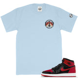 Jordan 1 Patent Bred BMF Ladybug T-Shirt