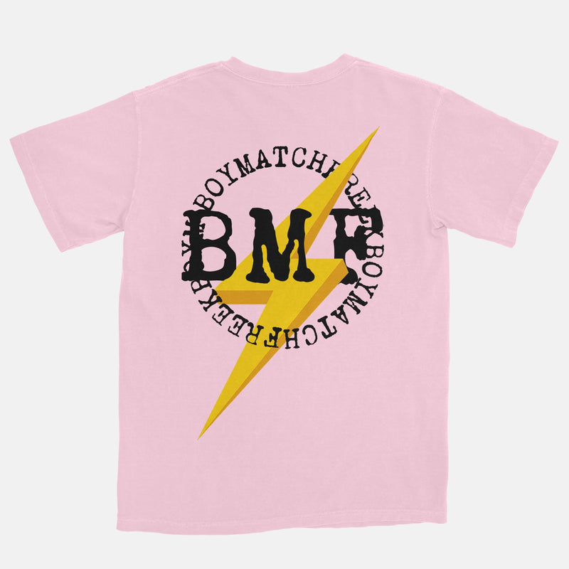 Jordan 4 Lightning BMF Printed Vintage Wash Heavyweight T-Shirt