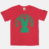 Jordan 1 Lucky Green Red BMF Bunny Arc Vintage Wash Heavyweight T-Shirt