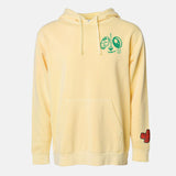 Jordan 1 Lucky Green Red BMF Bunny Face Pigment Dyed Hoodie
