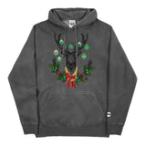 Lucky Green Christmas BMF Deer Pigment Dyed Hoodie