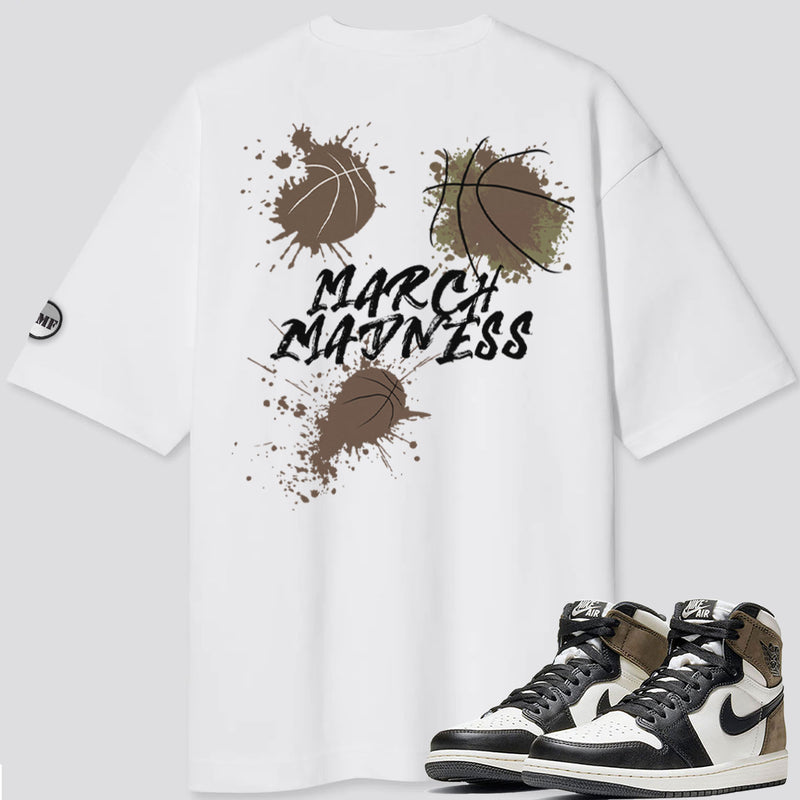 Jordan 1 Dark Mocha MM Splash Oversized T-Shirt