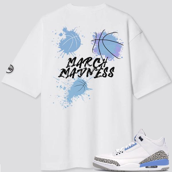 Jordan 3 UNC MM Splash Oversized T-Shirt