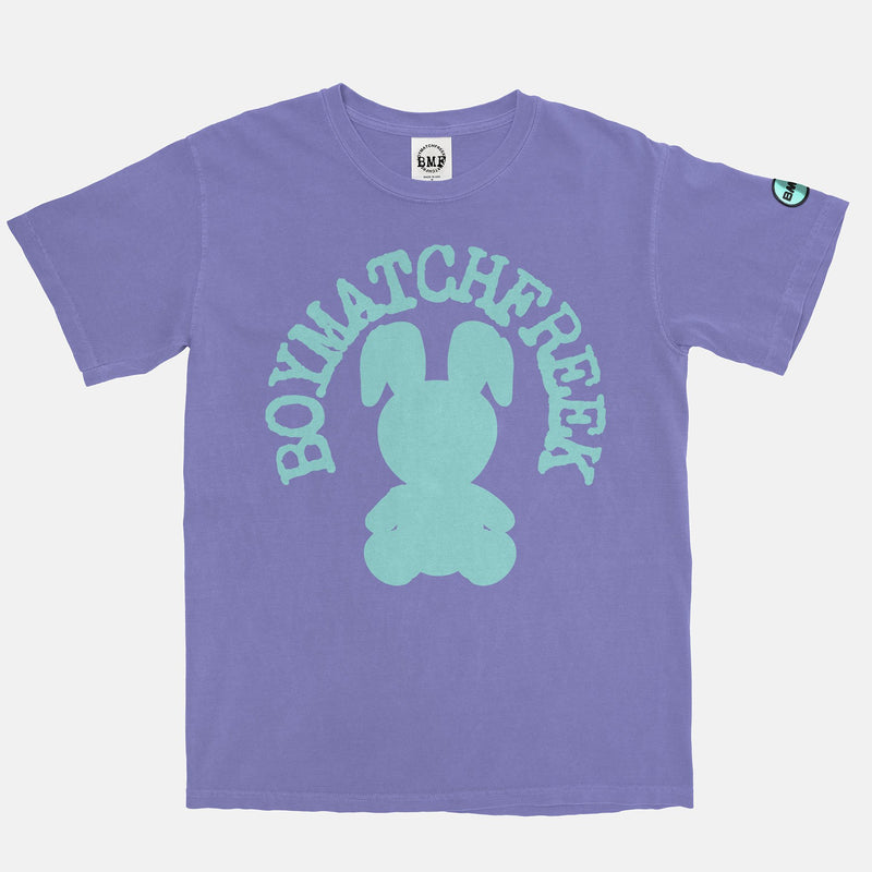 Jordan 1 Igloo BMF Bunny Arc Pigment Dyed Vintage Wash Heavyweight T-Shirt